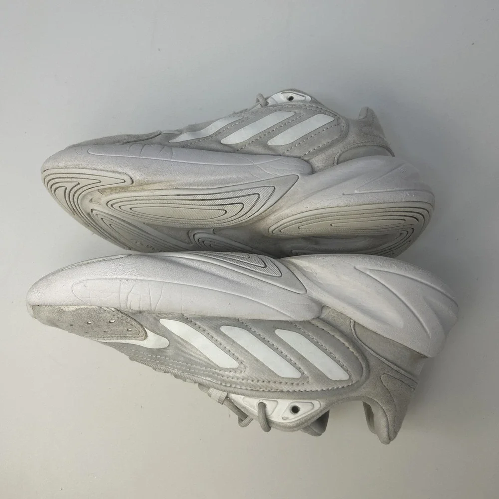 adidas Ozelia Running Shoes Women's Size 4‎ Triple Gray Cushioned H03132
